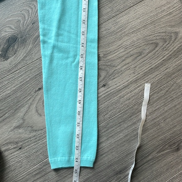 Sail to Sable STS Aqua Blue Flattered in Fringe Summer Sweater - Picture 6 of 8